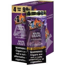 4K's Cigarillo (4) - Napa Grape