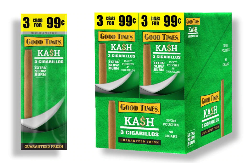 Good Times (3)  Cigarillos  Kash