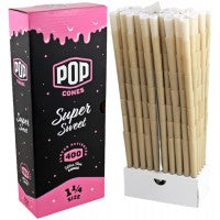 POP Unbleached Cones (6ct) - 1 1/4 Super Sweet