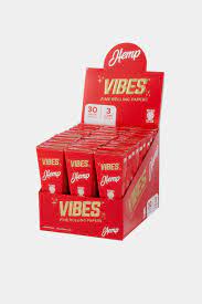 VIBES Rolling Papers - 1 1/4 Hemp- 6pck