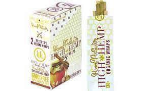 High Hemp Organic Wraps (2) - Honey Pot Swirl
