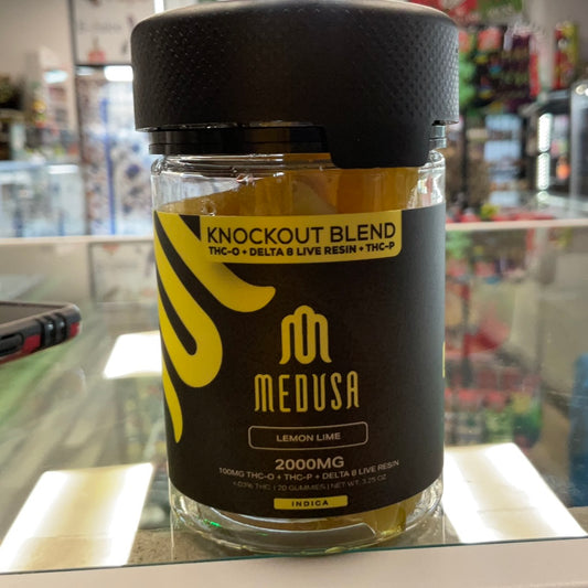 Medusa- Lemon Lime THCO+ D8+THCP Gummies