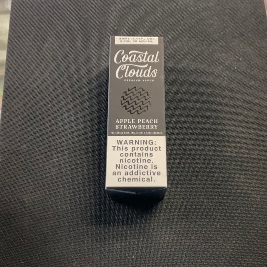Coastal Clouds Salt Nic (35mg) - Apple Peach Strawberry