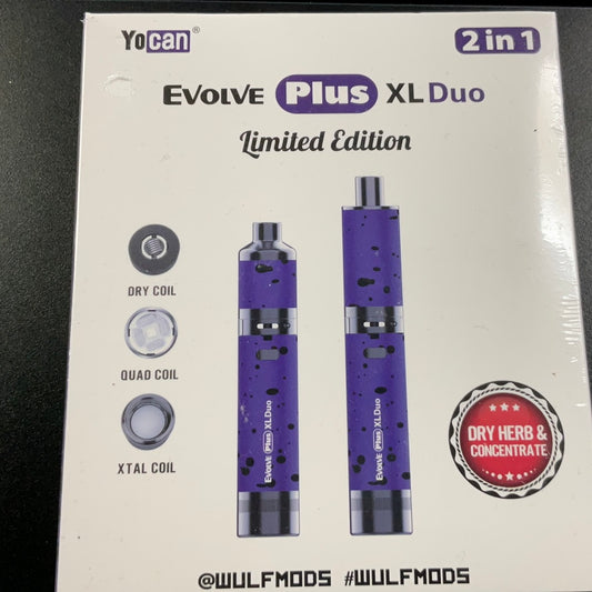 YoCan Evolve Plus XL Duo Purple and Black