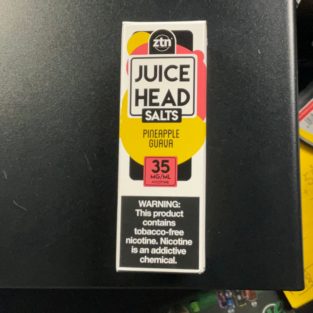 Juice Head Salts (35mg) - Pineapple Guava