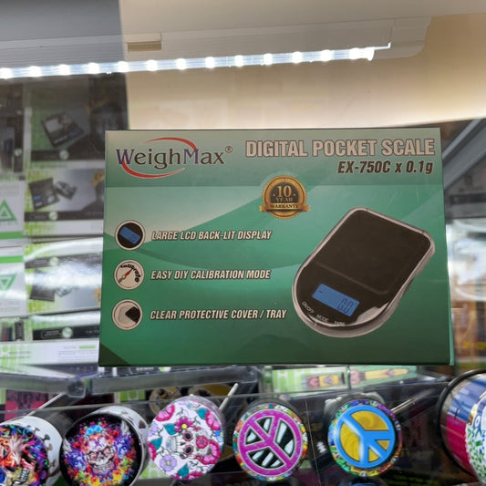 Weigh Max - digital pocket scale 750cx 0.1g