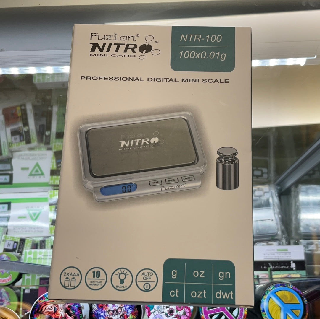 Fuzion- Nitro Mini Card Scale