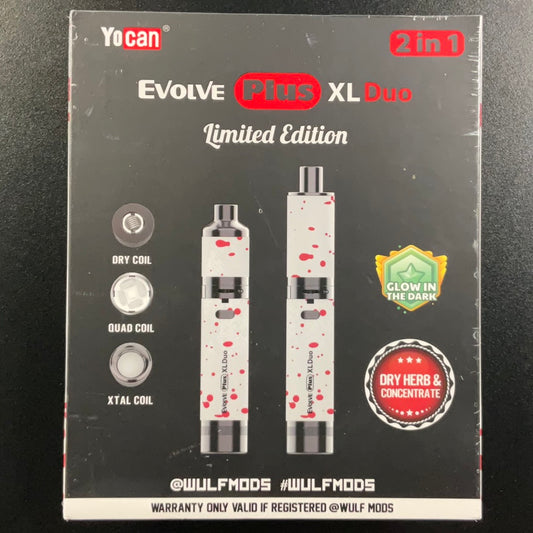 Yo Can- Evolve Plus XL Duo- Herb & Concentrate- White And Red