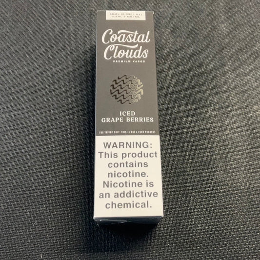 Coastal clouds 3mg iced crape berries