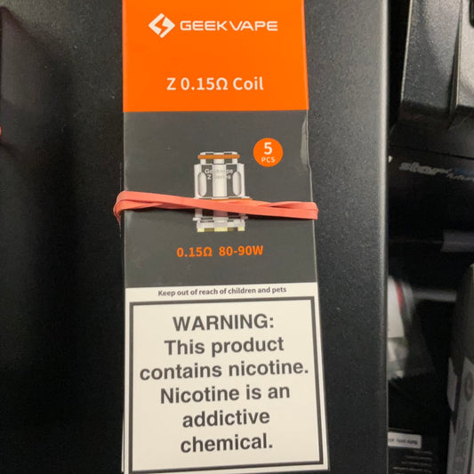Geek Vape Coil Z 0.15 (80-90w) 5pc