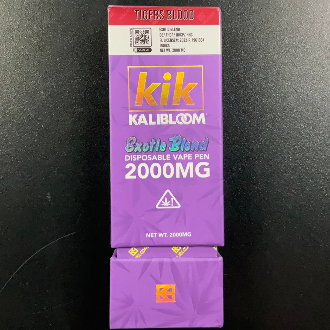 Kalibloom- Kik- Tigers Blood