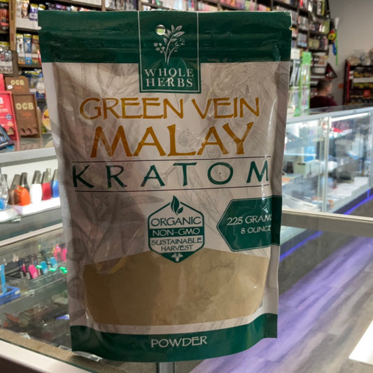 Whole herbs green vein Malay 8oz powder