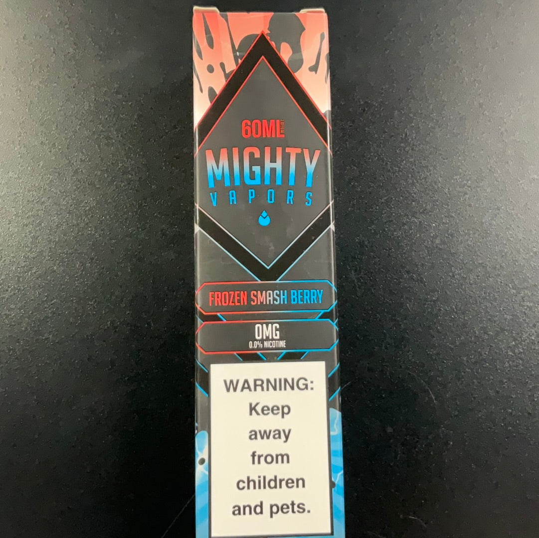Mighty Vapors- 0mg Frozen Smash Berry