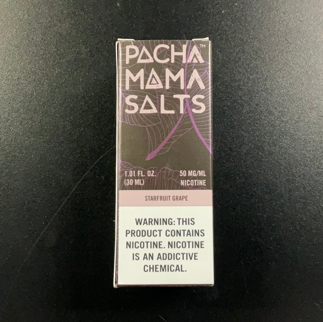 Pacha Mama Salts- 50 mgStarfruit Grape