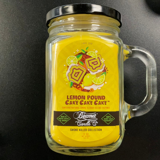 Beamer Candle- 12oz Lemon Pound Cake x3