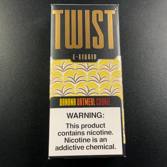 Twist - E-liquid- 3ml Banana Oatmeal Cookie