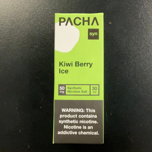 Pacha Mama Salt Nic Syn (50mg) - Kiwi Berry Ice
