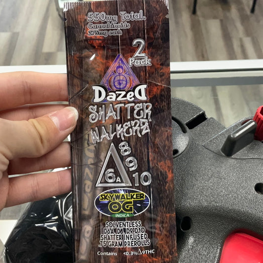 Dazed shatter pre roll- Skywalker OG
