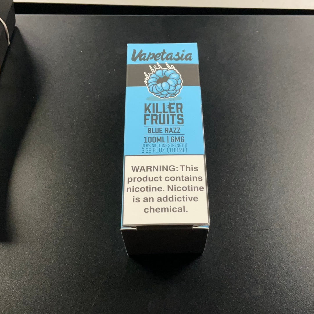 Killer fruit blue razz 6 mg