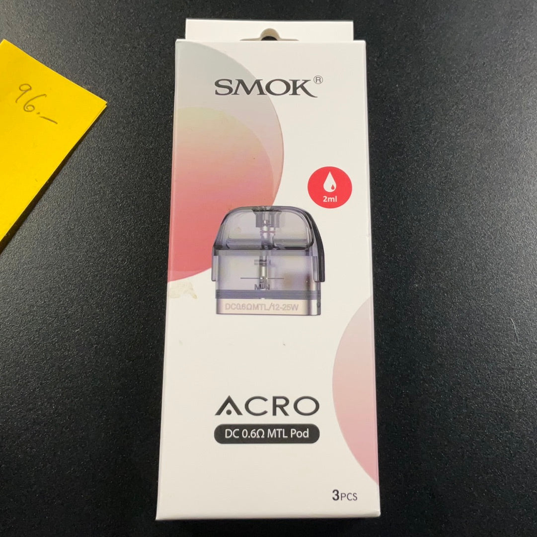 SMOK- ACRO DC 0.6 MTL Pod 2ml