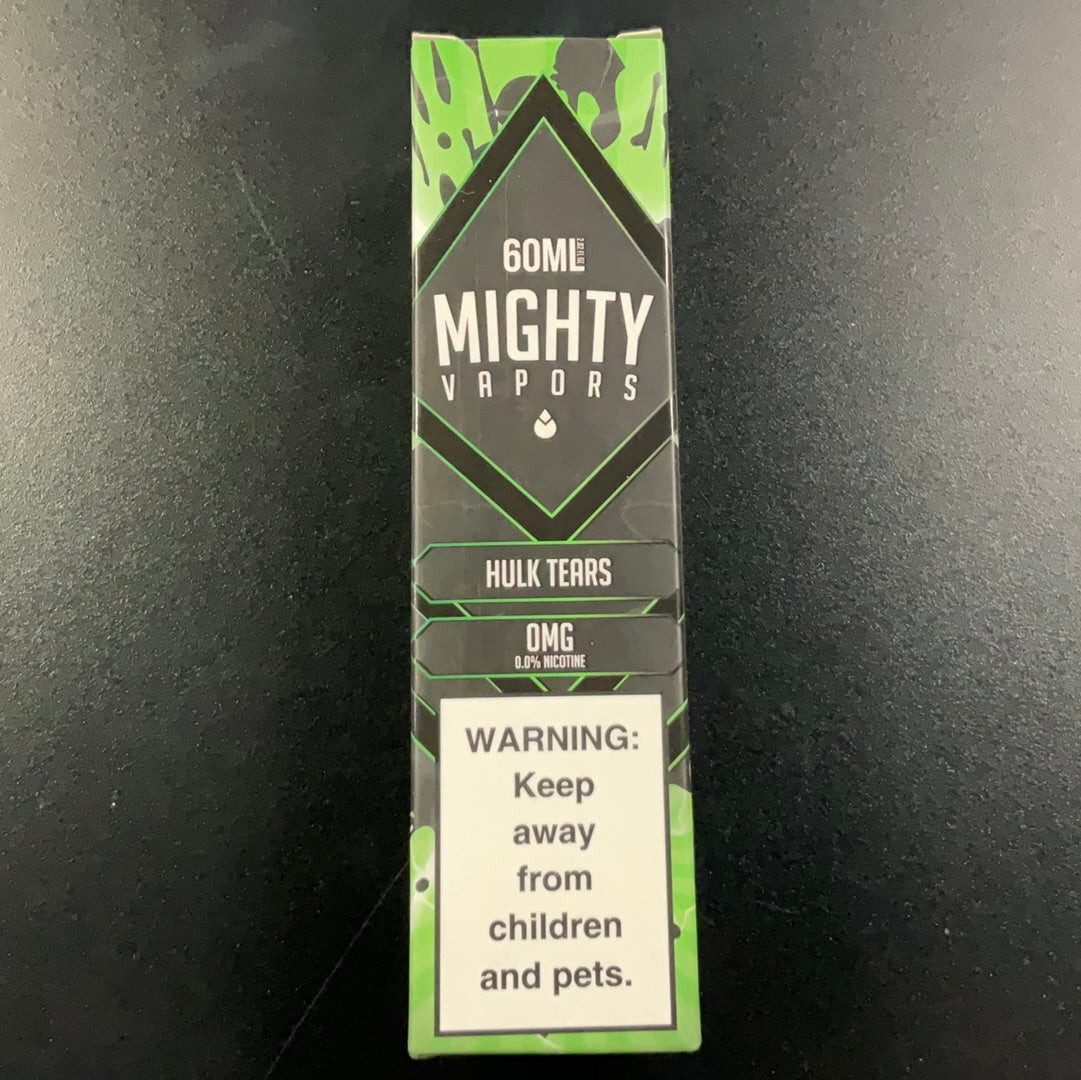 Mighty Vapors- 0mg Hulk Tears