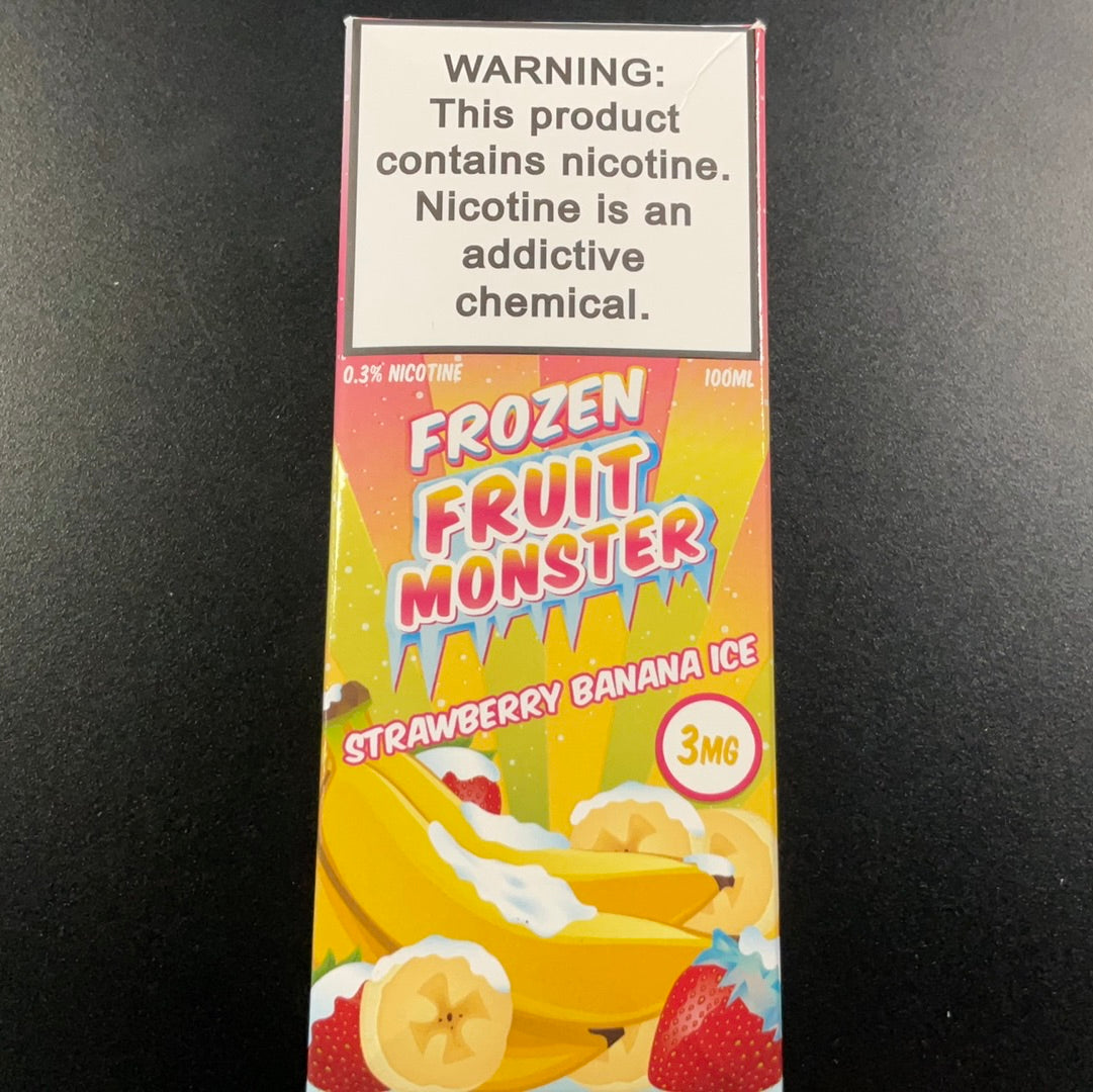 Frozen Fruit Monster- 3mg Strawberry Banana Ice