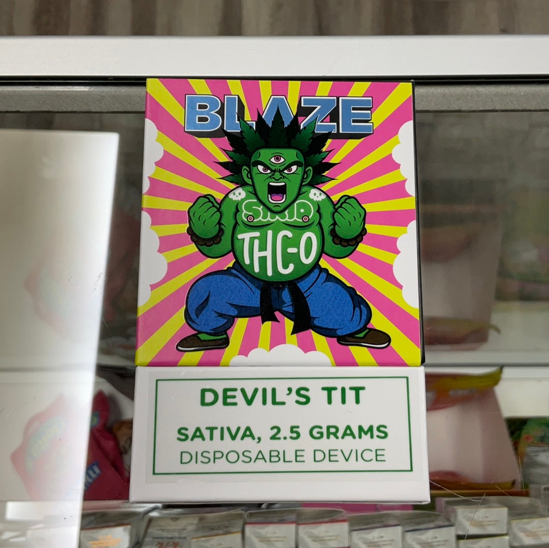 Blaze Strio- Devil’s Tit Sativa- THC-O