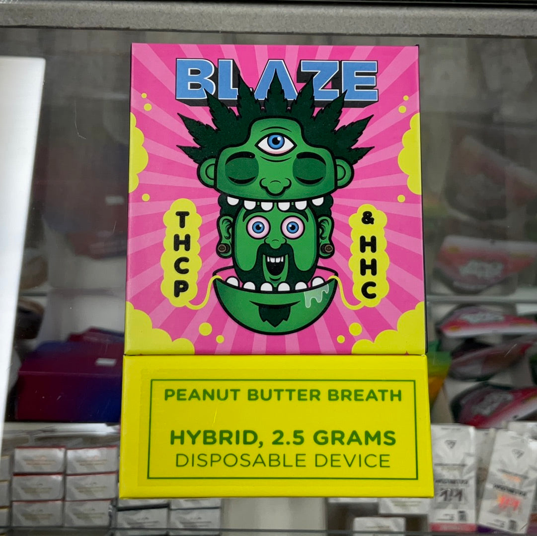 Blaze Strio- Peanut Butter Breath Hybrid- THCP+HHC