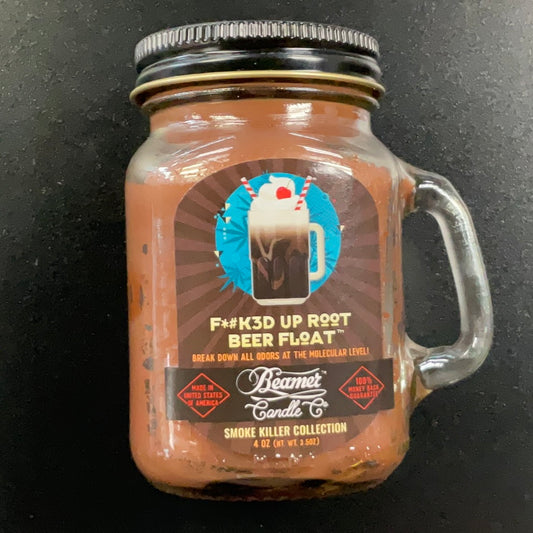Beamer Candle- 4oz Fucked Up Root Beer Float