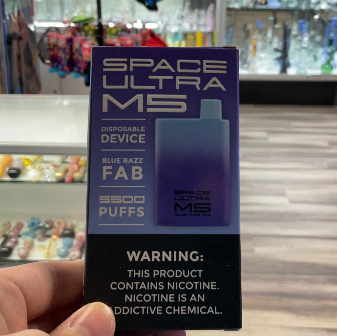 Space ultra M5- blue razz Fab