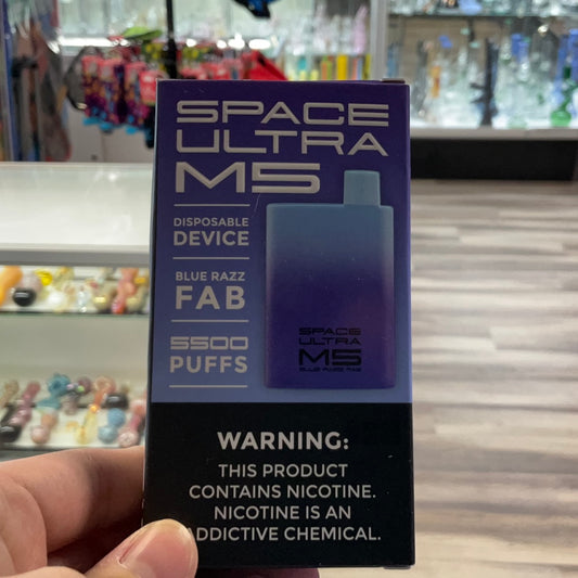 Space ultra M5- blue razz Fab
