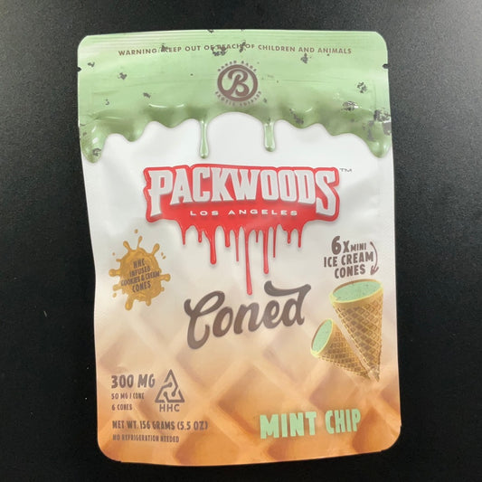 Packwoods- HHC 300mg Mint Chip Coned