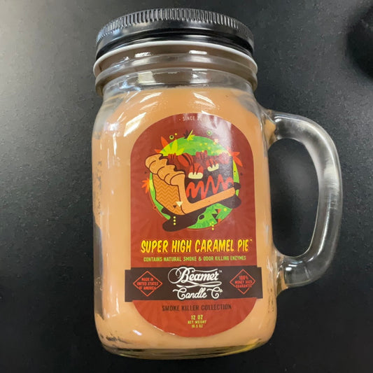 Beamer Candle- 12oz Super High Caramel Pie