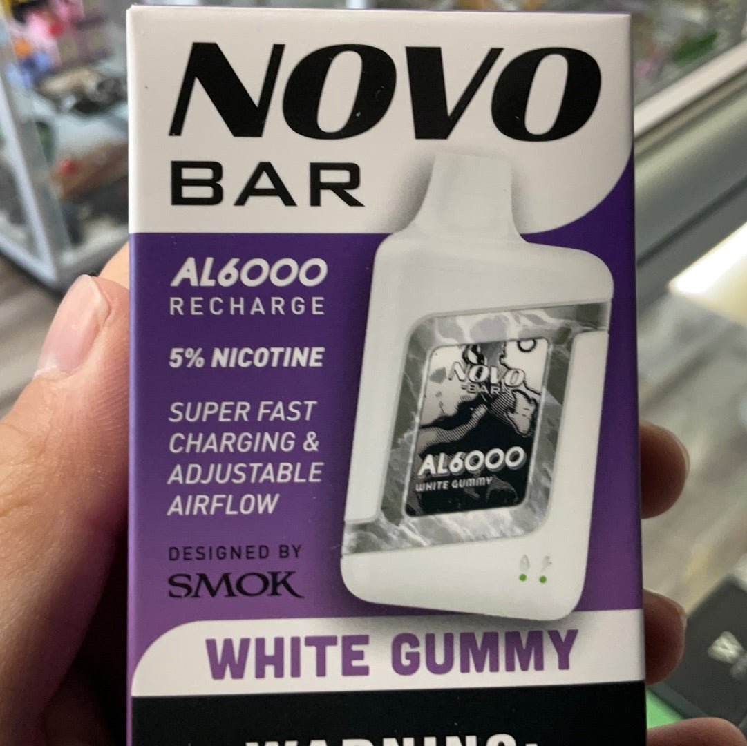 Novo bar - white gummy