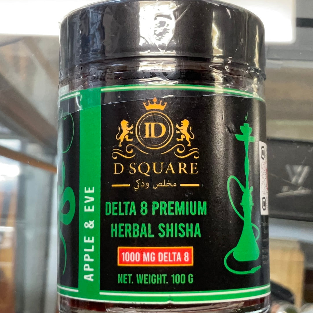 D Square D8 Herbal Shisha- Apple Pear Mint