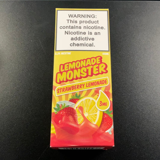 Lemonade Monster E-liquid (3mg) - Strawberry Lemonade