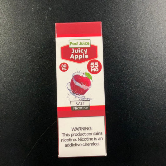 Pod Juice Salt Nic (55mg) - Juicy Apple