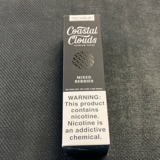 Coastal Clouds E-liquid (6mg) - Mixed Berries