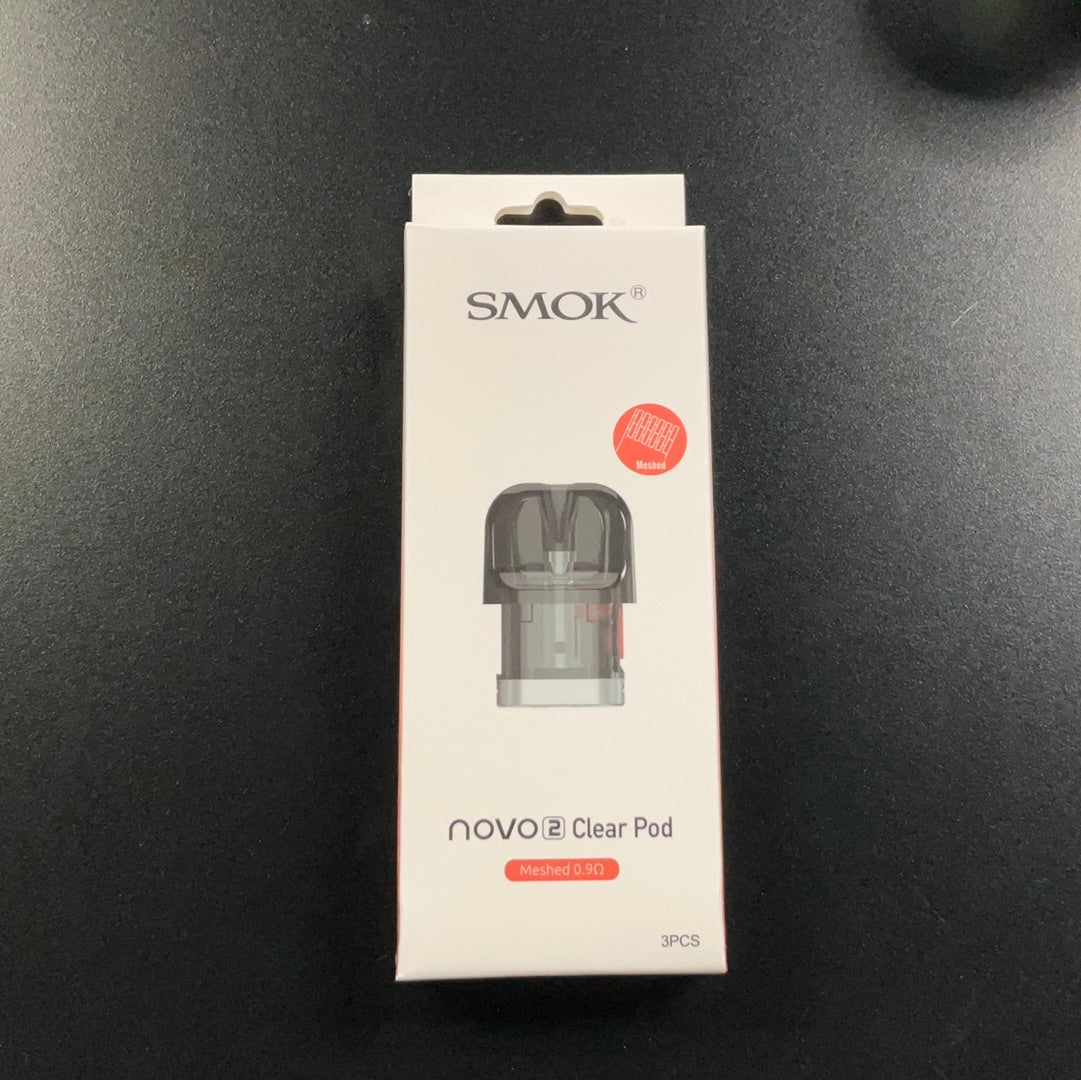 SMOK - Novo 2 Clear Pod Meshed 0.9