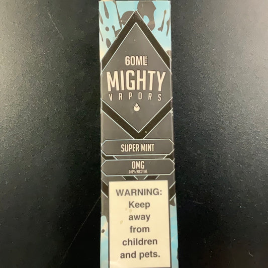 Mighty Vapors- 0mg Super Mint