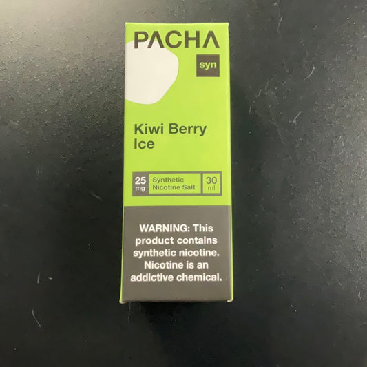 Pacha Mama Salt Nic Syn (25mg) - Kiwi Berry Ice