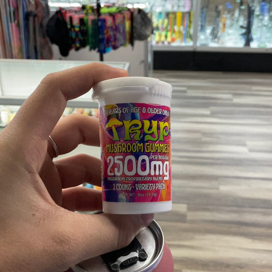 Tryp mushroom gummies 2500- variety pack