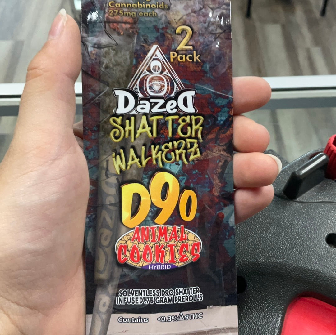 Dazed shatter pre roll- animals
