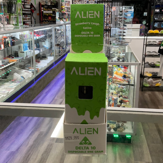 Alien dispo delta 10 - strawberry cough