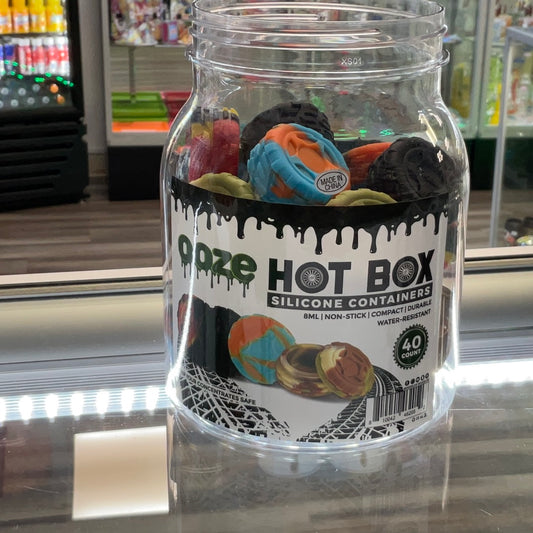 Ooze-  8 ml Silicone Container- Hot Box
