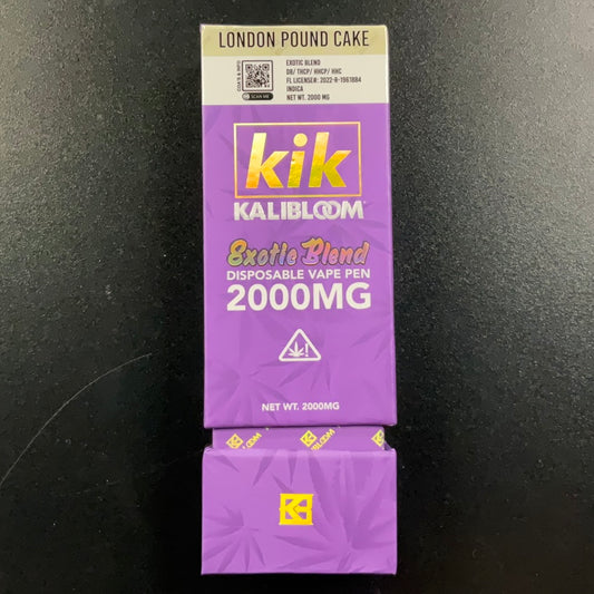 Kalibloom- Kik- London Pound Cake