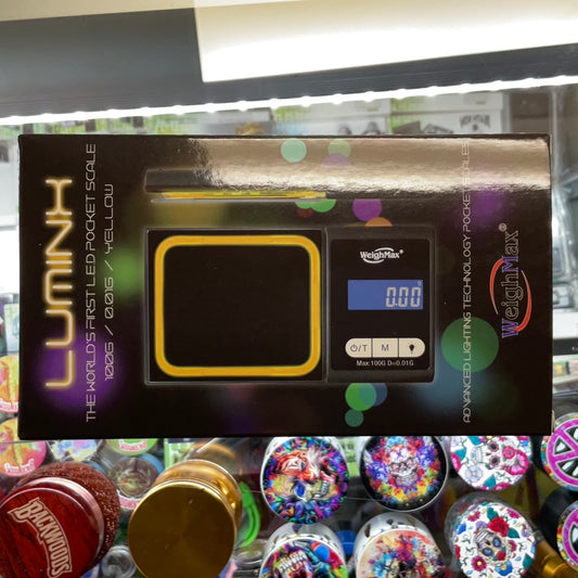 luminx - digital pocket scale 100 x 0.016 yellow