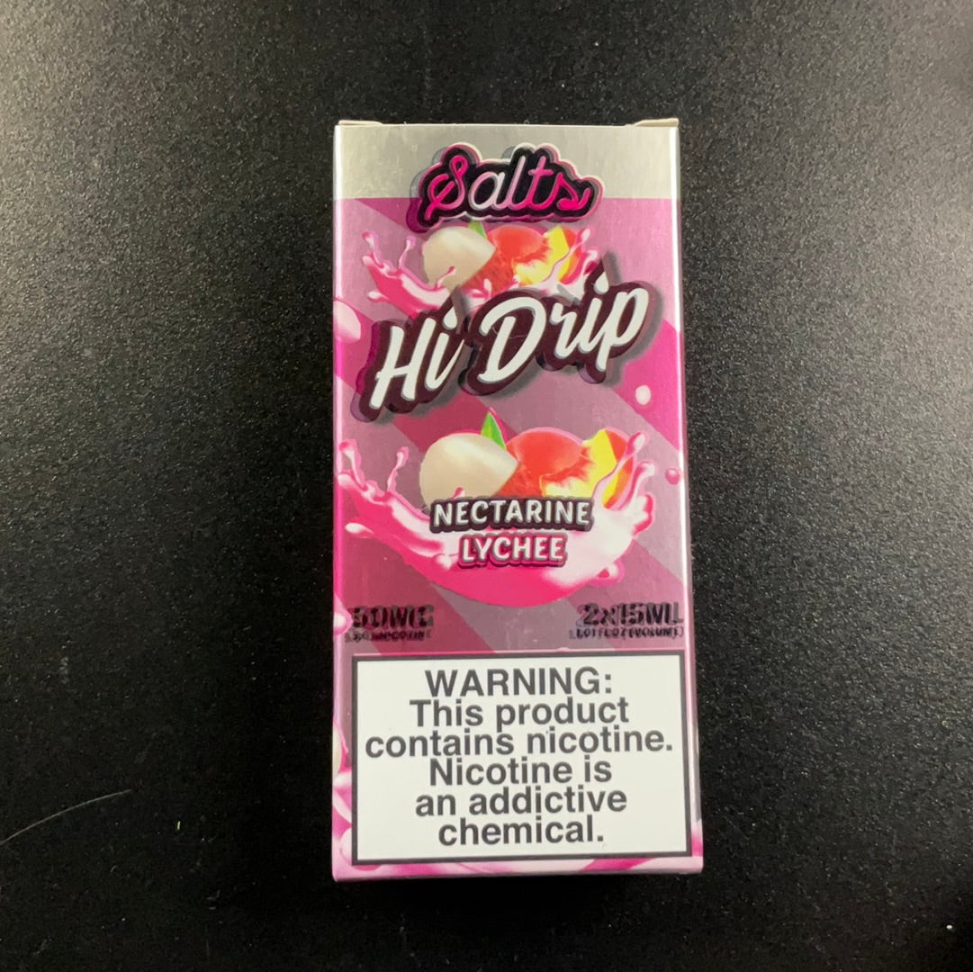 Hi Drip Salts- Nectarine Lychee 50mg