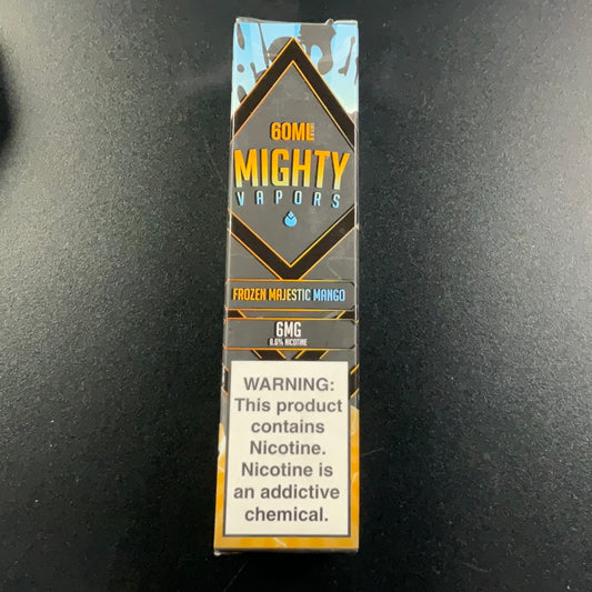 Mighty Vapors E-liquid (6mg) - Frozen Majestic Mango