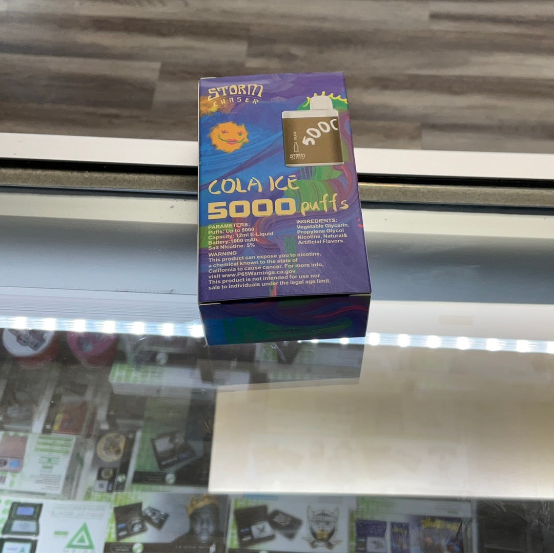 Storm cola ice 5000 puffs